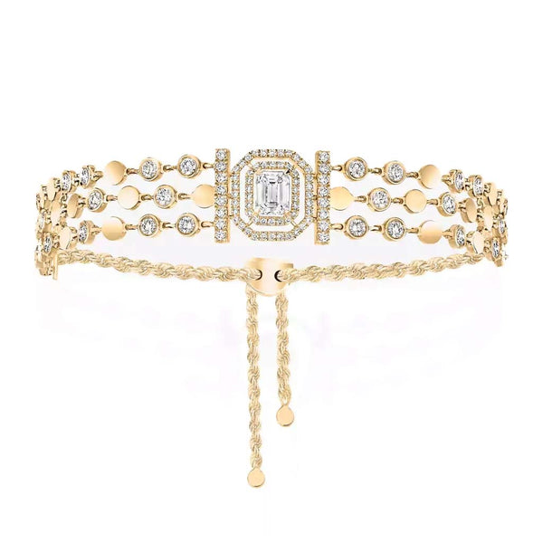 D-Vibes Yellow Gold and Diamond Bracelet - 1